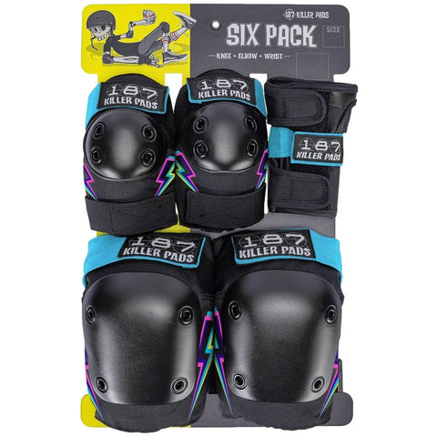 187 Six Pack Pad Set Adult Electric Bolt