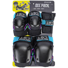 187 Six Pack Pad Set Adult Electric Bolt