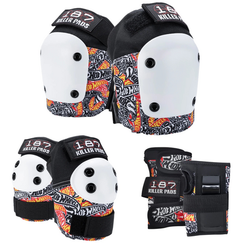 187 Six Pack Protective Padding Set Adult Hot Wheels™