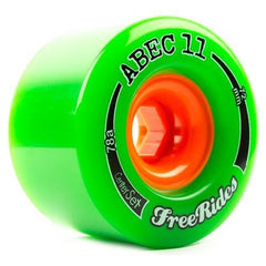 ABEC 11 Classic Freeride Centre Set Skateboard Wheels 72mm Green 4 Pack - Da Klinic Online | Skate Specialists