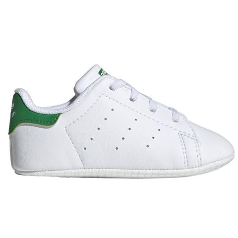 Adidas Stan Smith Crib White/White/Green Infant Shoe