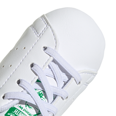 Adidas Stan Smith Crib White/White/Green Infant Shoe