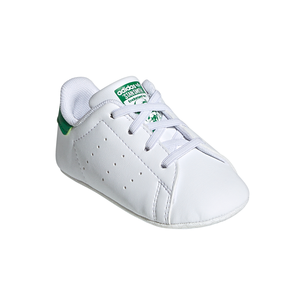 Adidas Stan Smith Crib White/White/Green Infant Shoe