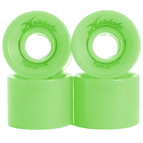 Autobahn Wheels Mini Beast 58mm 78a Glow 4 Pack - Da Klinic Online | Skate Specialists