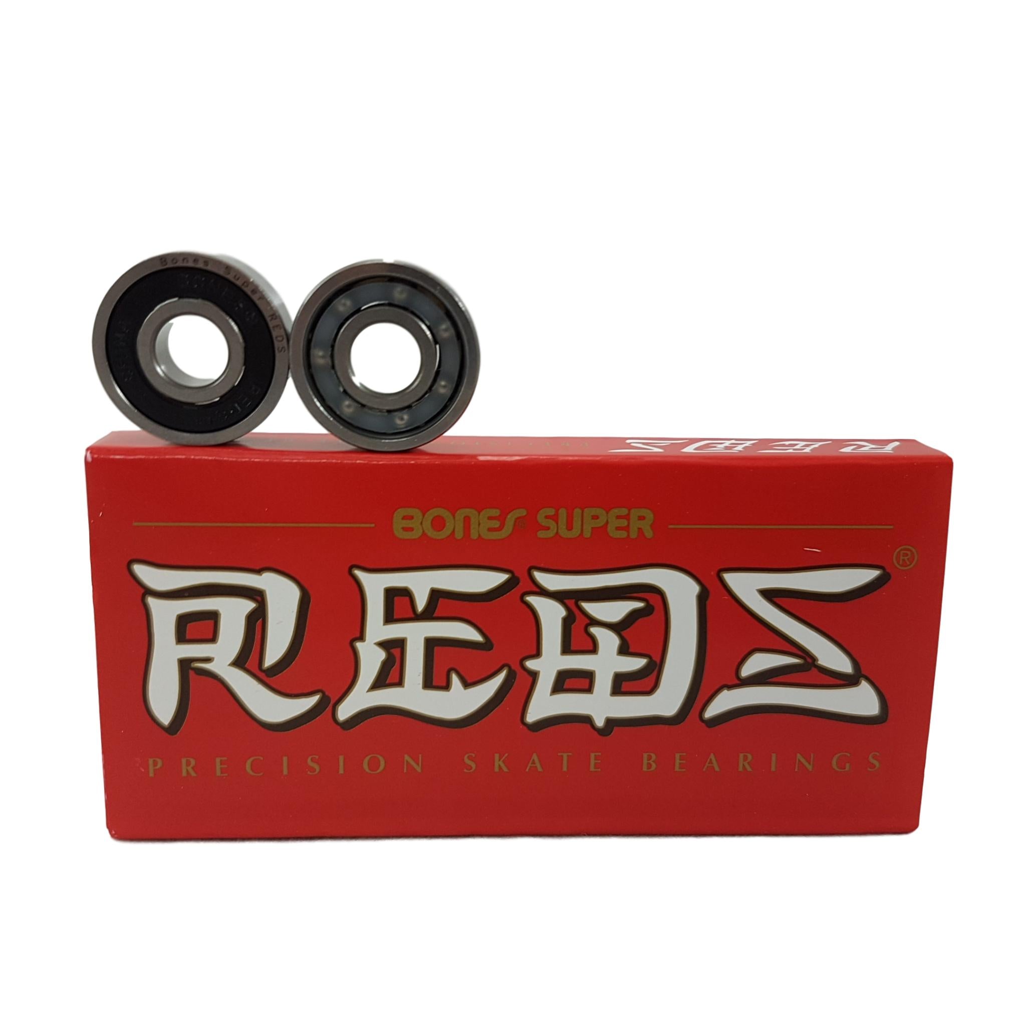 Bones Super Reds Bearings 8 Pack - Da Klinic Online | Skate Specialists