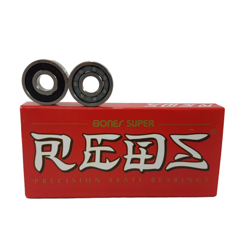 Bones Super Reds Bearings 8 Pack - Da Klinic Online | Skate Specialists