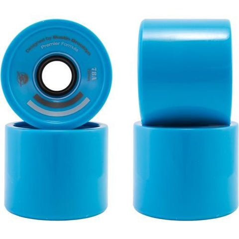 Bustin Boards Premier Wheels 66mm 78a Blue 4 Pack - Da Klinic Online | Skate Specialists