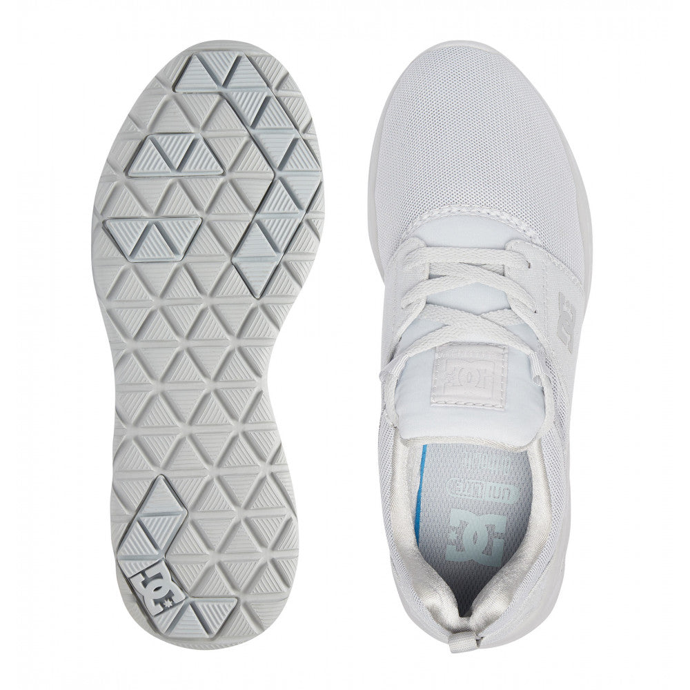 DC Heathrow Low Womens Grey - Da Klinic Online | Skate Specialists