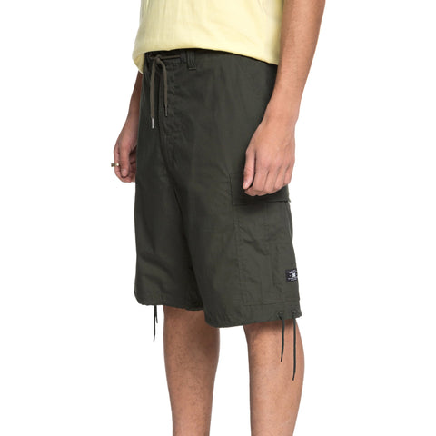 DC Trueper Mens Short 22 Dark Olive - Da Klinic Online | Skate Specialists