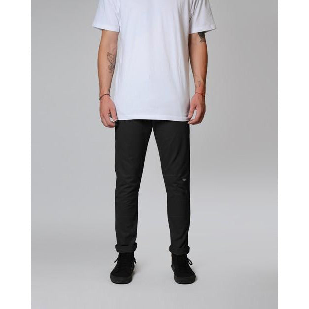 Dickies 811 Skinny Straight Work Pants Black - Da Klinic Online | Skate Specialists