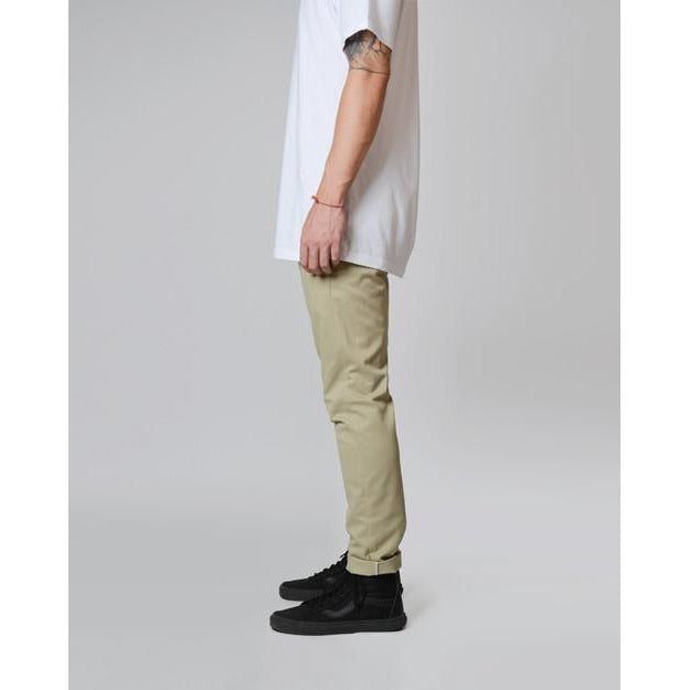 Dickies 811 Skinny Straight Work Pants Khaki - Da Klinic Online | Skate Specialists