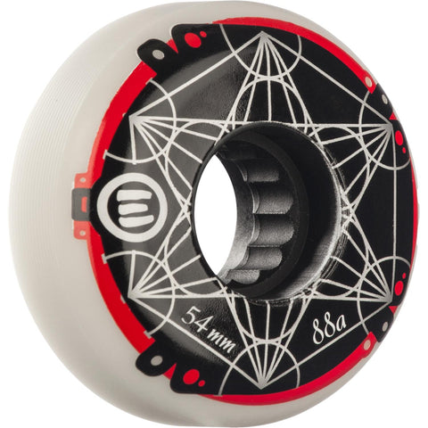 Eulogy Metatron Cube Logo Aggressive Inline Wheels 4 Pack