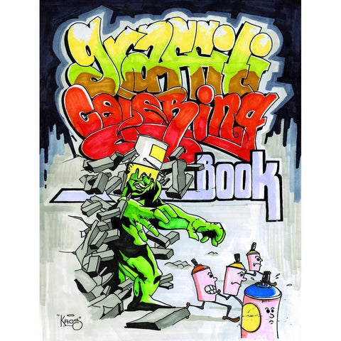 Graffiti Colouring Book