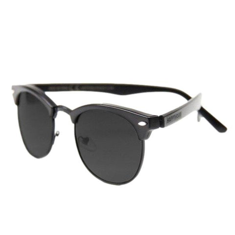 Happy Hour G2 Sunglasses Matte Black / Blue Mirror Polarised