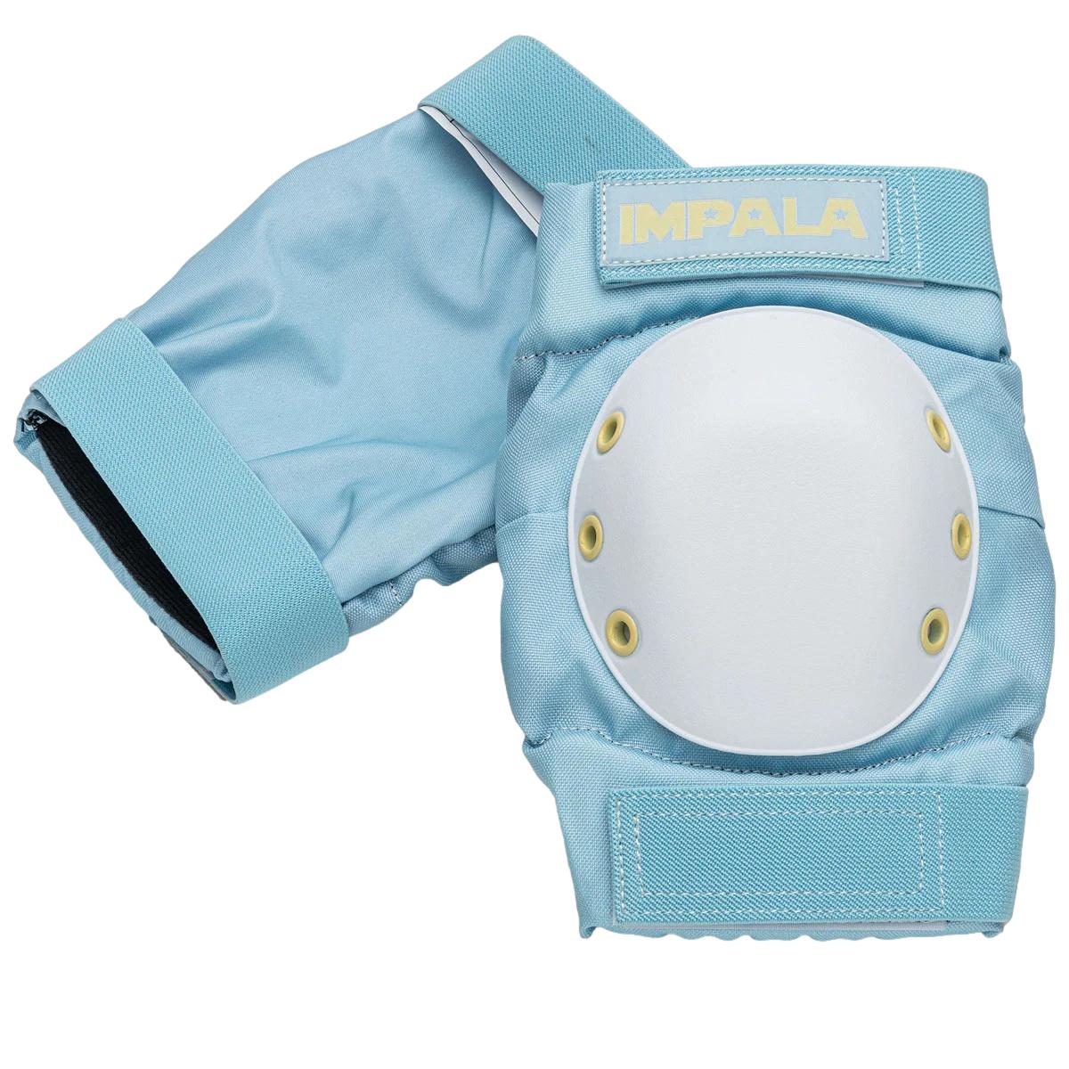 Impala Adult Protective Tripack Padding  Set Sky Blue / Yellow