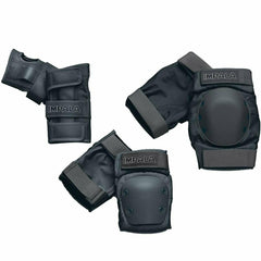 Impala Youth Kids Tripack Protective Padding Set Black