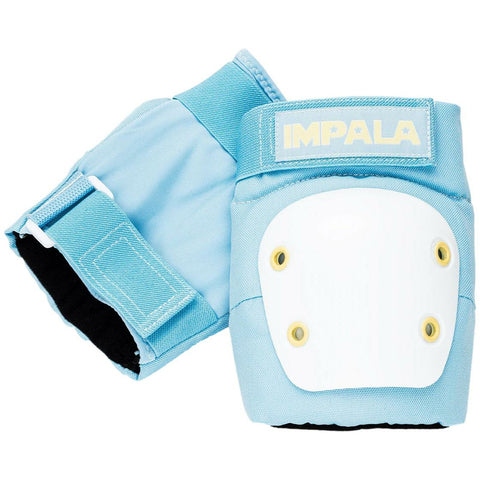 Impala Youth Kids Tripack Protective Padding Set Sky Blue / Yellow