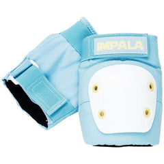 Impala Youth Kids Tripack Protective Padding Set Sky Blue / Yellow