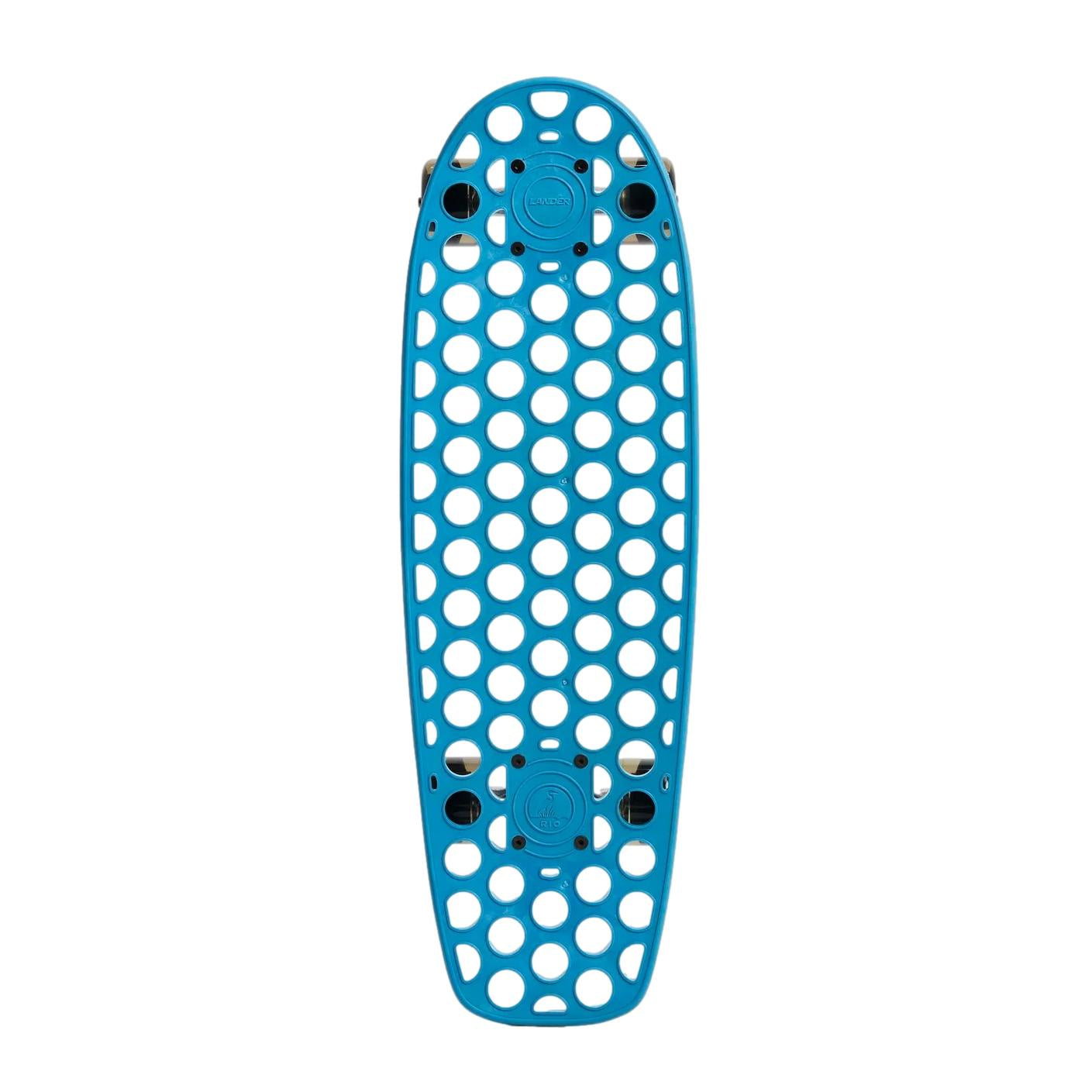 Lander True Blue Rio 24.5 x 7.75 Complete Skateboard