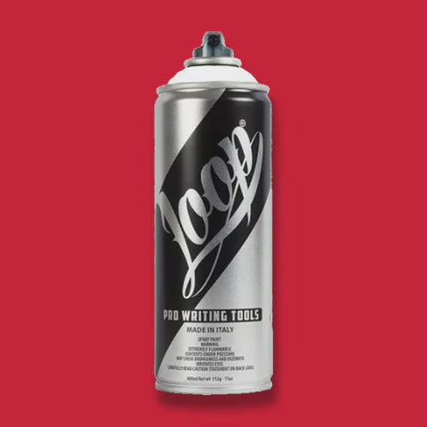 Loop Spray Paint 400ml - Brighton Red