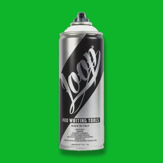 Loop Spray Paint 400ml - Fluoro Green