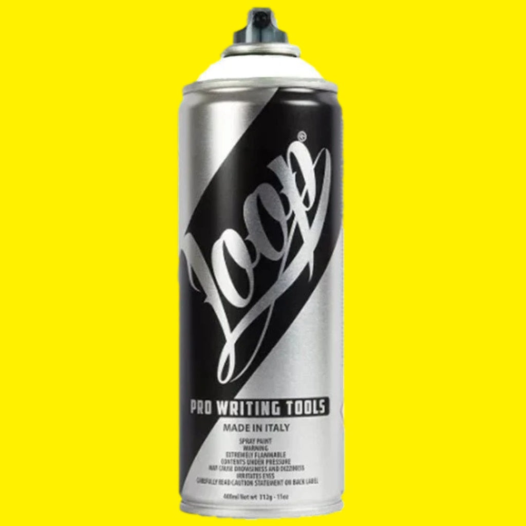 Loop Spray Paint 400ml - Fluoro Yellow