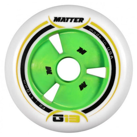 Matter Inline Wheels G13 6 Pack - Da Klinic Online | Skate Specialists