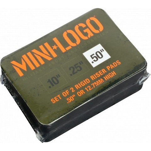 Mini Logo Riser Pads 0.5" - Da Klinic Online | Skate Specialists