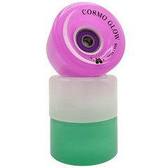 Moxi Cosmo Glow Rollerskate Wheels 62mm 80a 4 Pack
