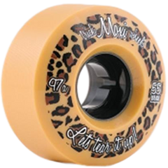 Moxi Trick Rollerskate Wheels 55mm 97a Leopard 4 Pack - Da Klinic Online | Skate Specialists
