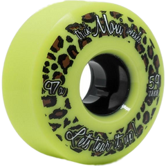 Moxi Trick Wheels 59mm 97a Green 4 Pack - Da Klinic Online | Skate Specialists