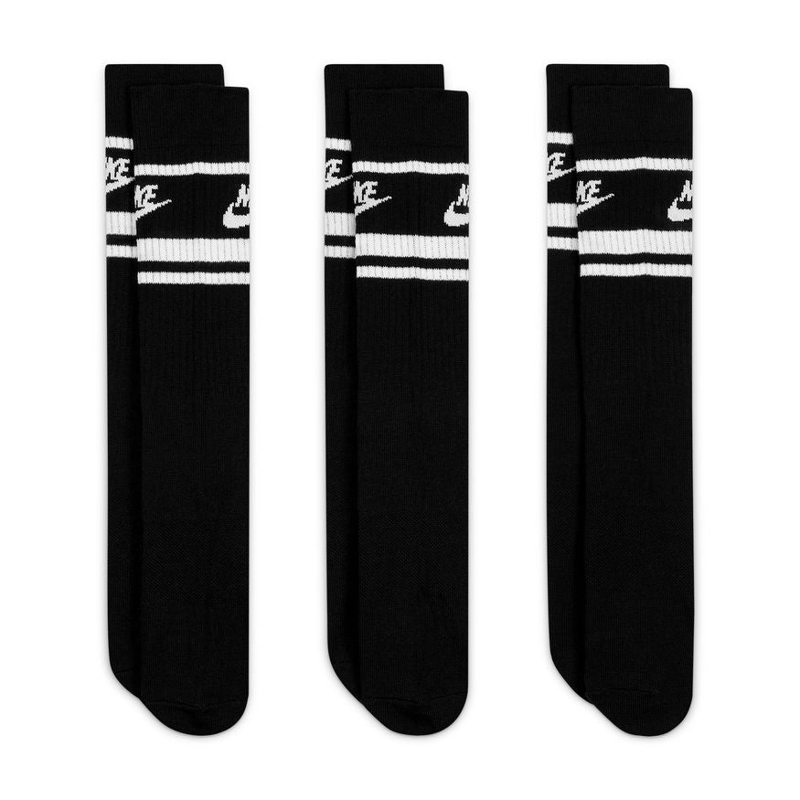 Nike Everyday Essential Crew Sock Black / White 3-Pack