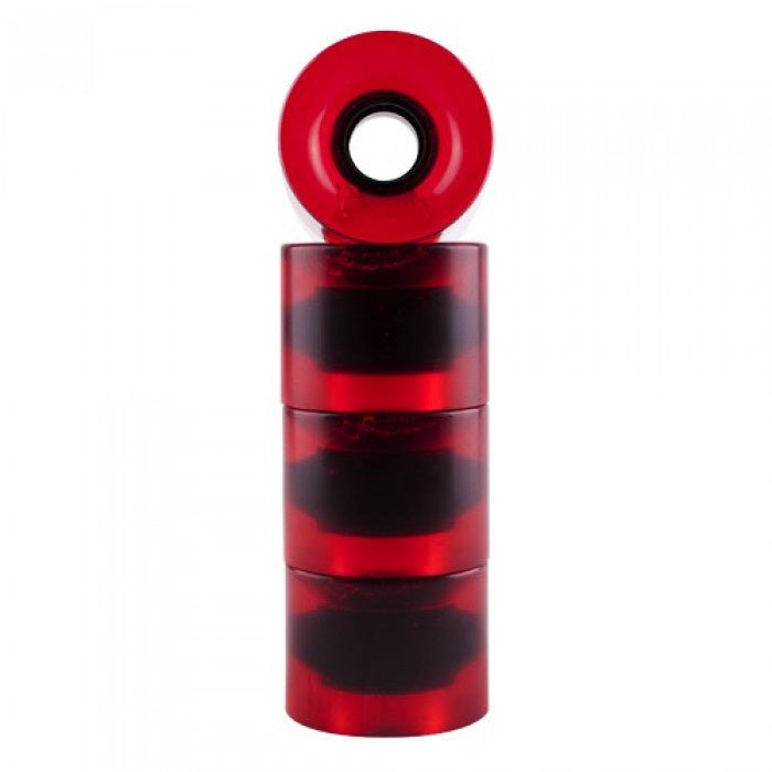 Penny Wheels Transparent Red - Da Klinic Online | Skate Specialists