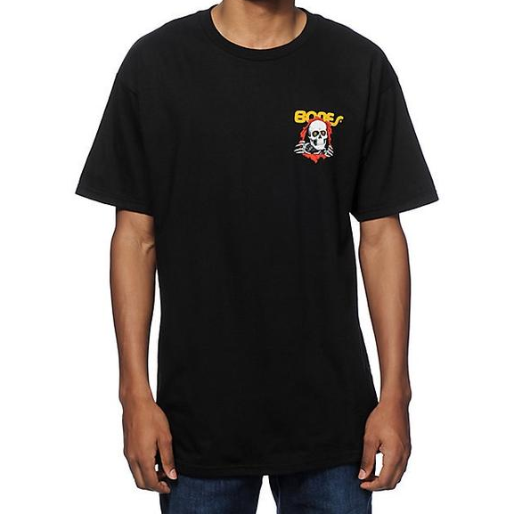 Powell Peralta Bones Ripper Tee Black - Da Klinic Online | Skate Specialists