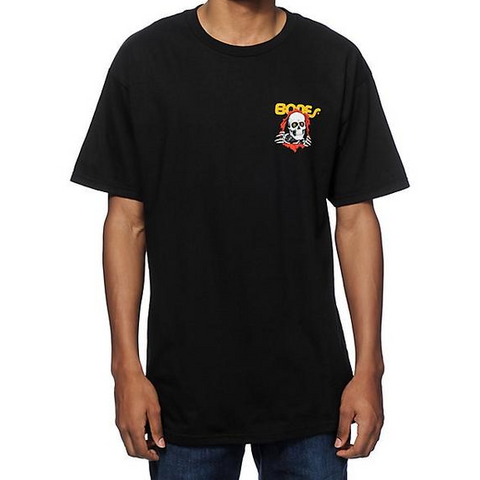 Powell Peralta Bones Ripper Tee Black - Da Klinic Online | Skate Specialists