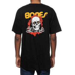 Powell Peralta Bones Ripper Tee Black - Da Klinic Online | Skate Specialists