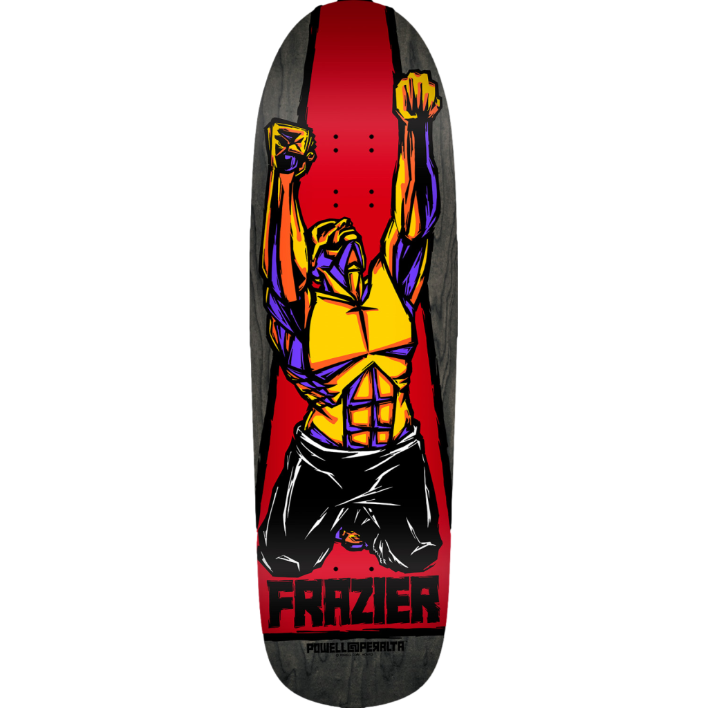 Powell Peralta Mike Frazier Yellow Man Reissue Black Stain 9.43" x 32.12"