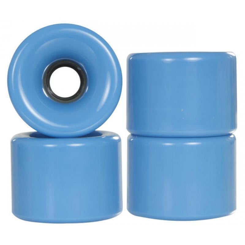 Powerslide Blank Blue Longboard Wheels 4 Pack - Da Klinic Online | Skate Specialists