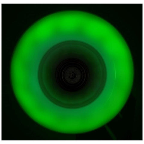 Powerslide Fothon Envy LED Inline Wheels Green 4 Pack - Da Klinic Online | Skate Specialists