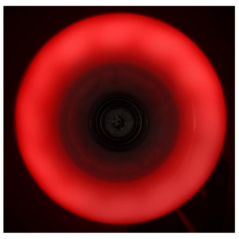 Powerslide Fothon Rage LED Wheels Red 4 Pack - Da Klinic Online | Skate Specialists