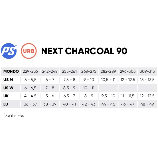 Powerslide Next Charcoal 90 Inline Skates