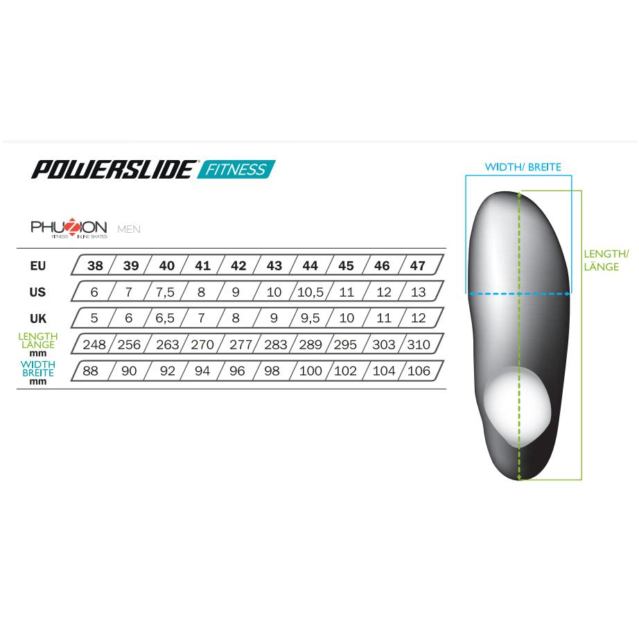 Powerslide Phuzion Epsilon Mens Inline Skates - Da Klinic Online | Skate Specialists
