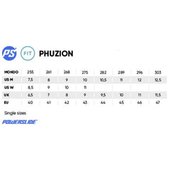 Powerslide Phuzion Radon Teal 90 Inline Skates