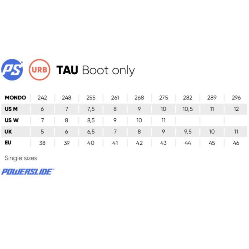 Powerslide Tau Inline Freestyle Boot
