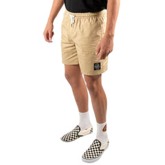 Santa Cruz MFG Dot Mens Beach Short Tan