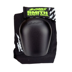 Smith Scabs Derby Knee Pad Black w Black Caps - Da Klinic Online | Skate Specialists