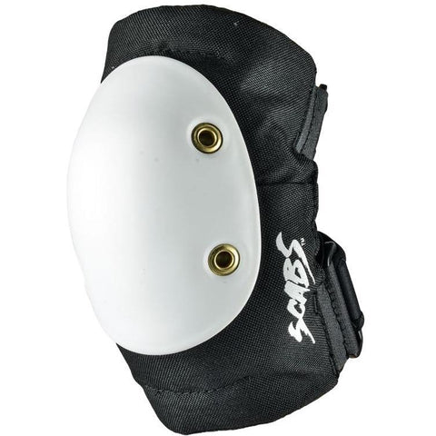 Smith Scabs Elite Elbow Pad Black/White Caps - Da Klinic Online | Skate Specialists
