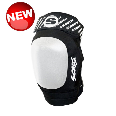Smith Scabs Elite II Knee Pad Black w White Caps - Da Klinic Online | Skate Specialists