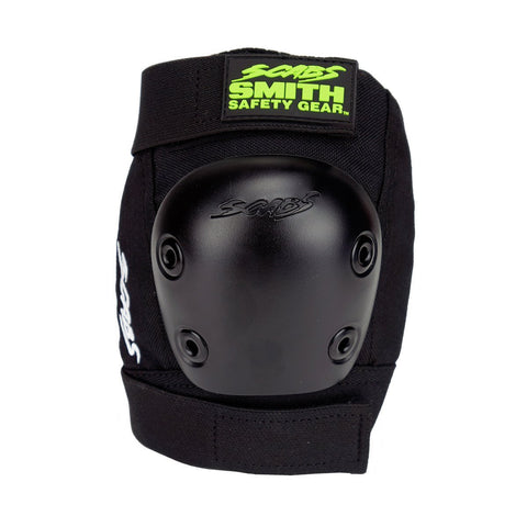 Smith Scabs Junior Pro Elbow Pad Black w Black Caps - Da Klinic Online | Skate Specialists
