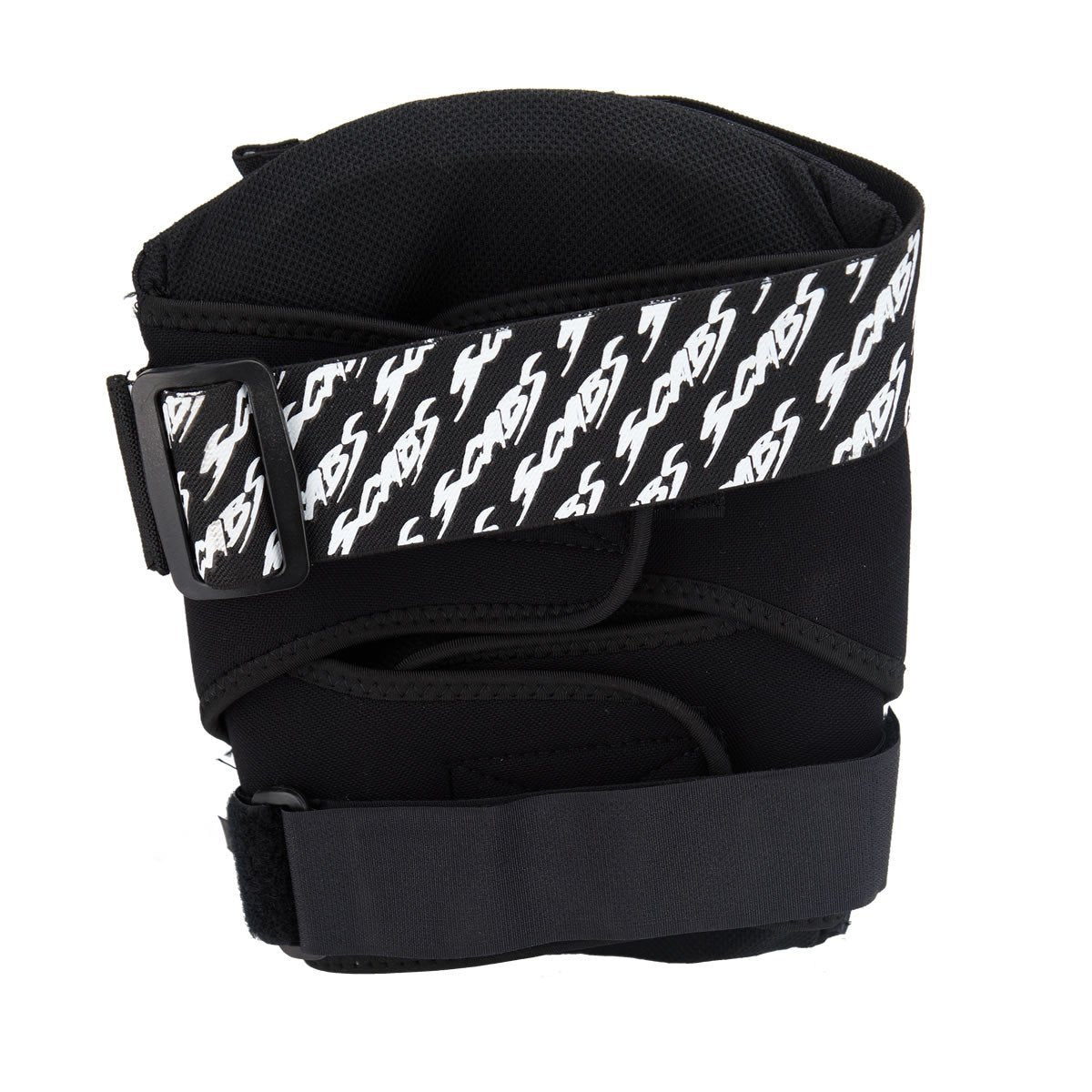 Smith Scabs Skate Knee Pad Black w Black Caps - Da Klinic Online | Skate Specialists